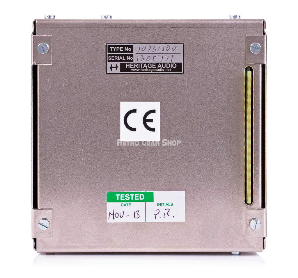 Heritage Audio 1073/500 Rear
