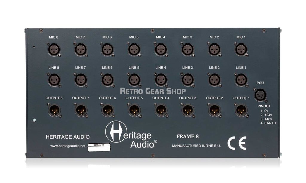 Heritage Audio Frame 8 Rear