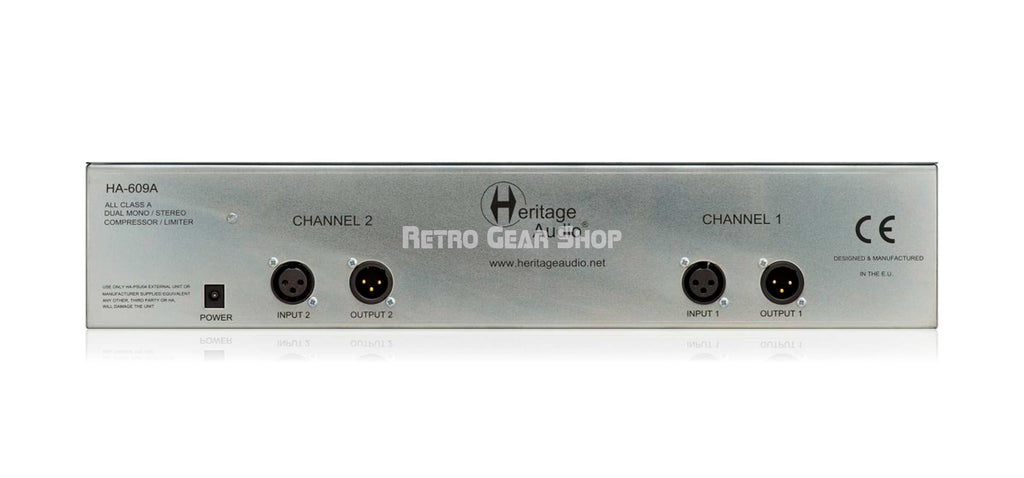 Heritage Audio HA 609A Rear