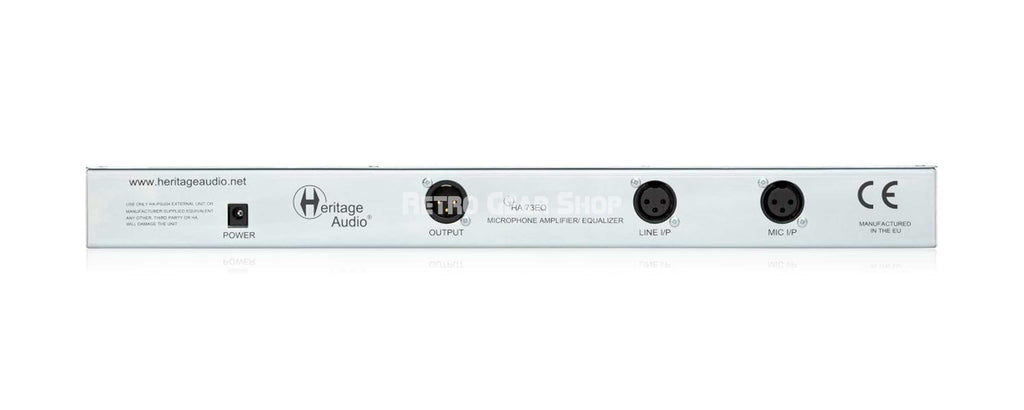 Heritage Audio HA 73 EQ Rear