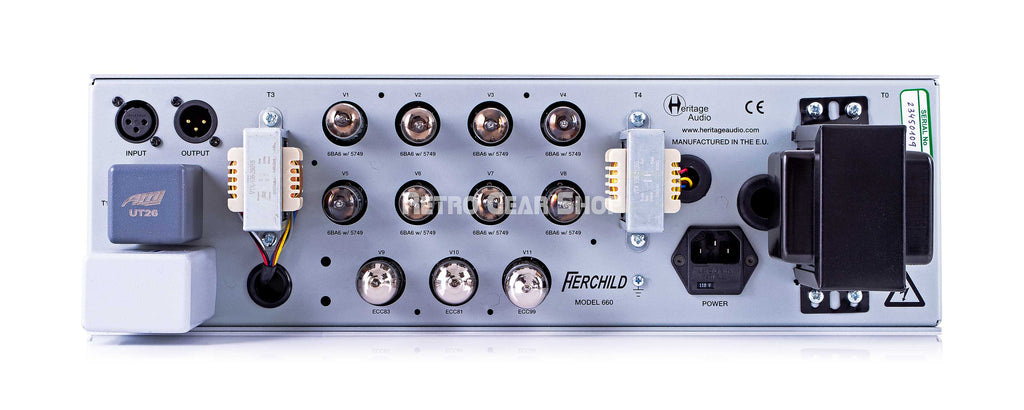 Heritage Audio Herchild 660 Rear