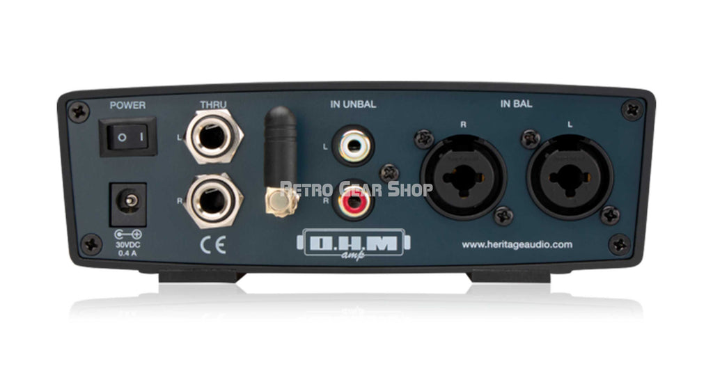 Heritage Audio O.H.M Amp Rear