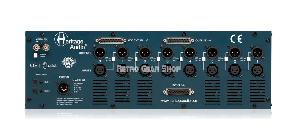 Heritage Audio OST 8 Rear