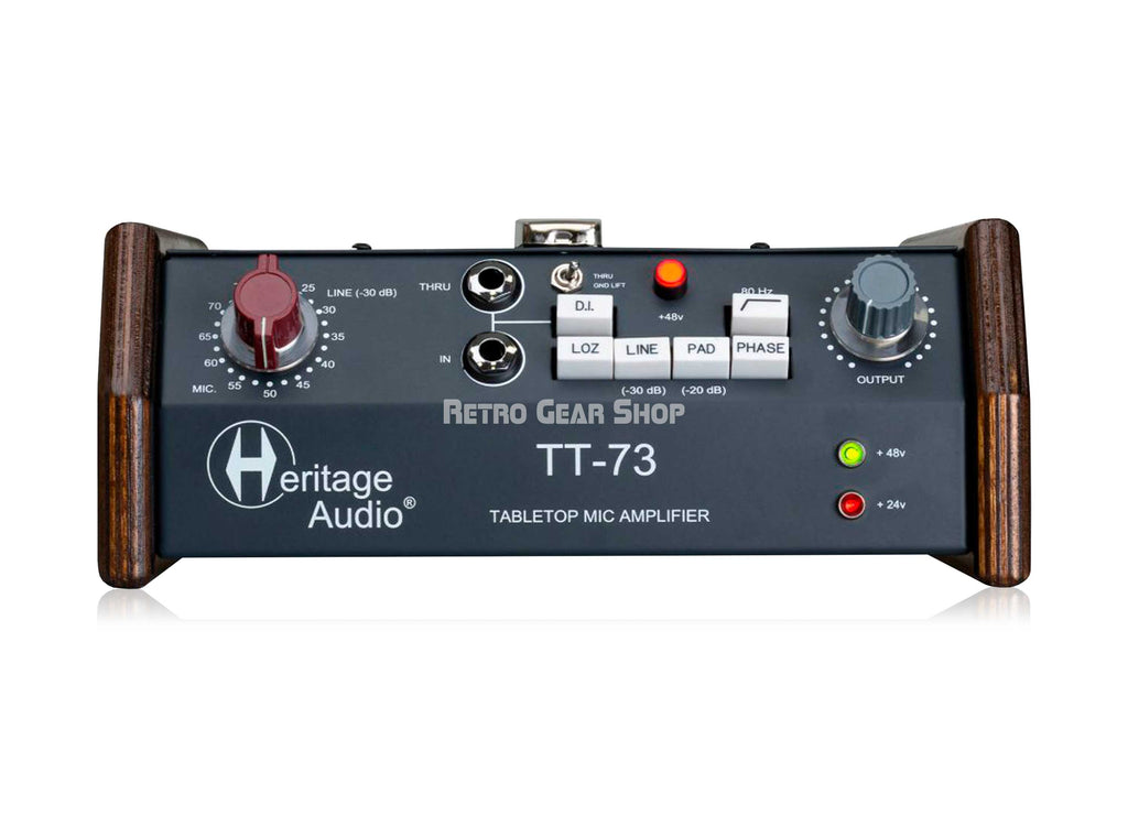 Heritage Audio TT 73 Front