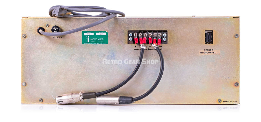 Inovonics Model 230 MAP Rear