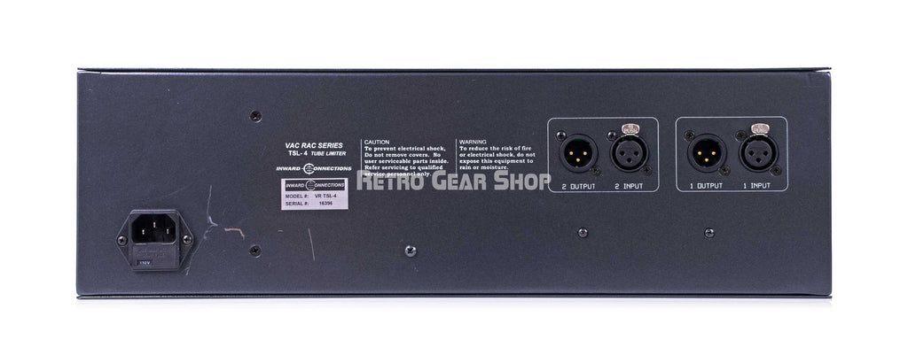 Inward Connections Vac Rac TSL-4 Black Rear