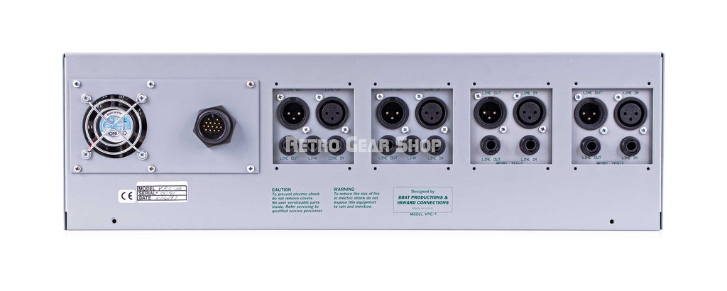 Inward Connections Vac Rac 4000 Rear