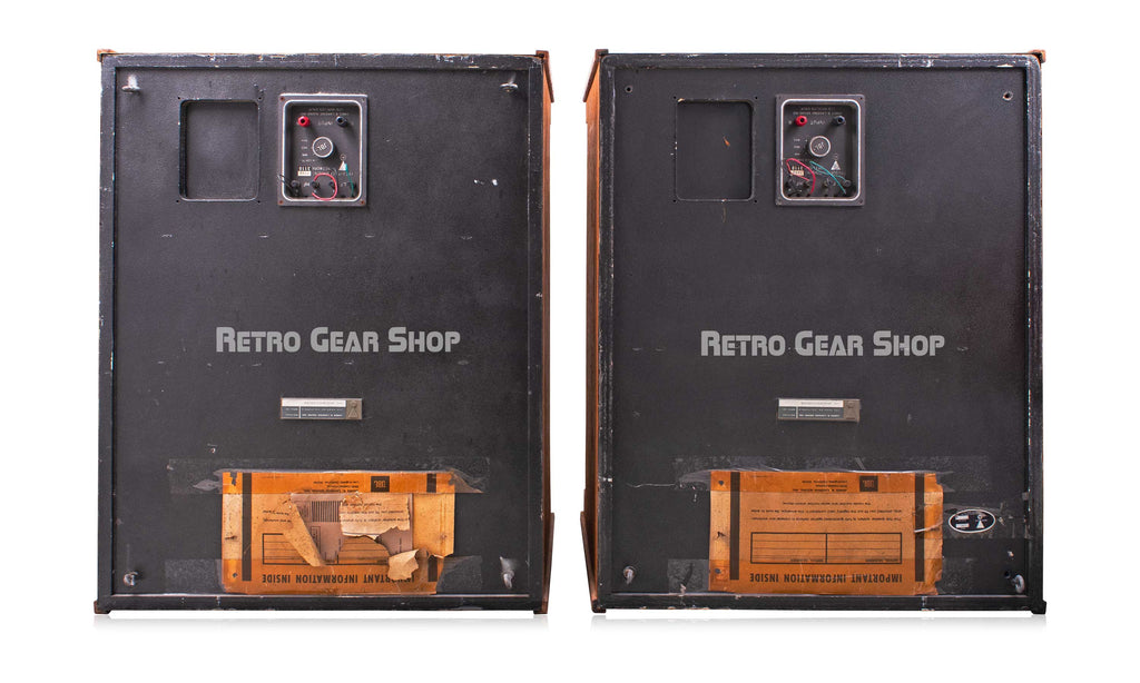 JBL 4502 Studio Monitor Pair Rear