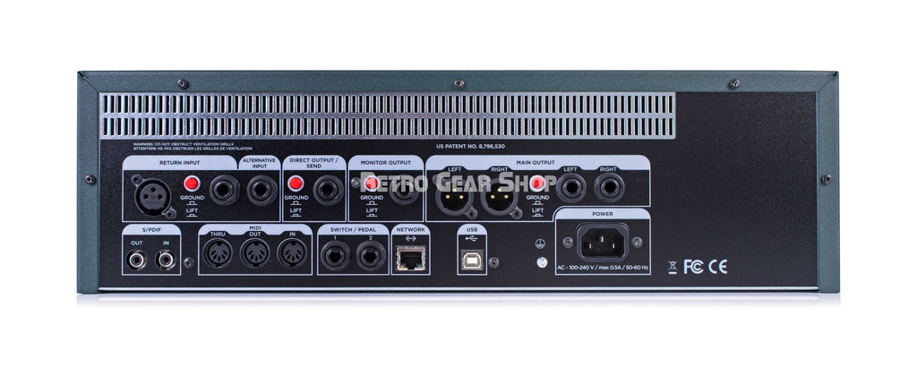 Kemper Profiler Rack and Profiler Remote Guitar Amp Rear