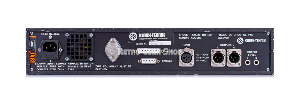 Klark Teknik DN780 Rear