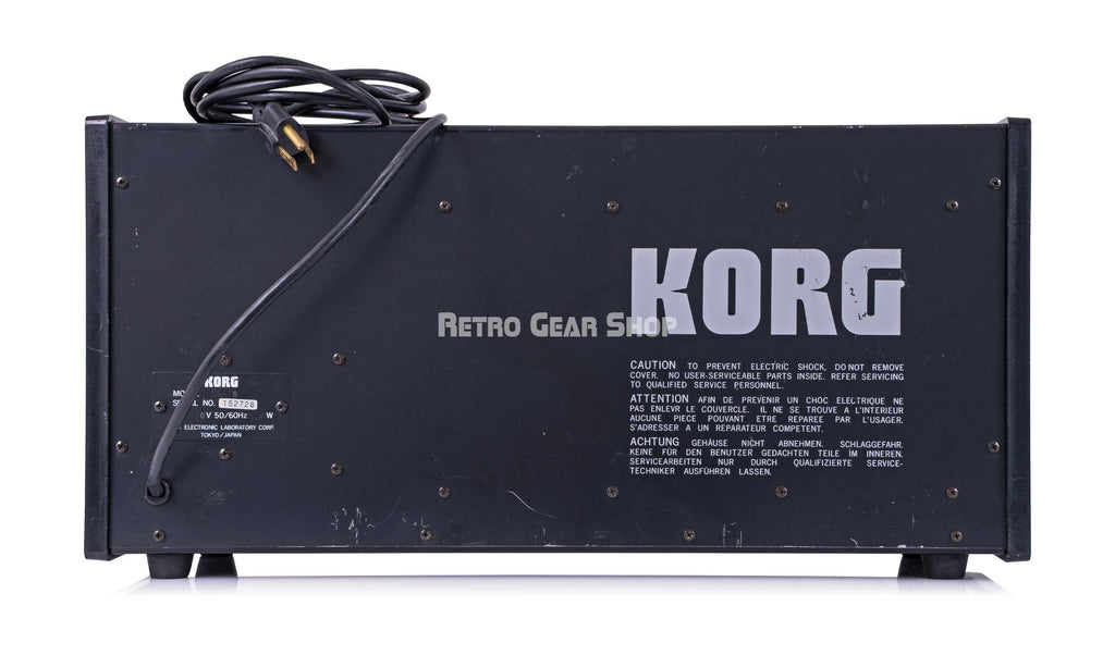 Korg SQ-10 Rear