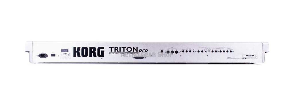 Korg Triton Pro Rear
