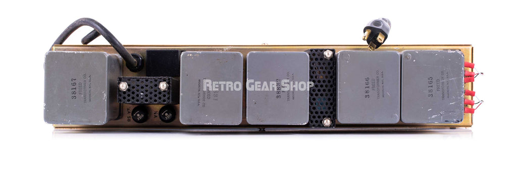 Lang Electronics Inc PEQ-2 Program Equalizer Analog EQ Rare Vintage Rear