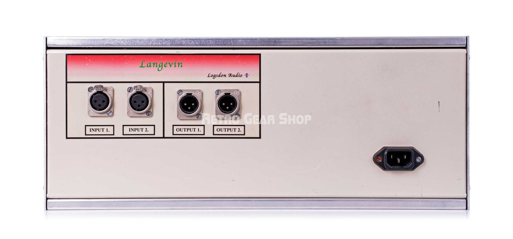 Langevin AM401A Rear