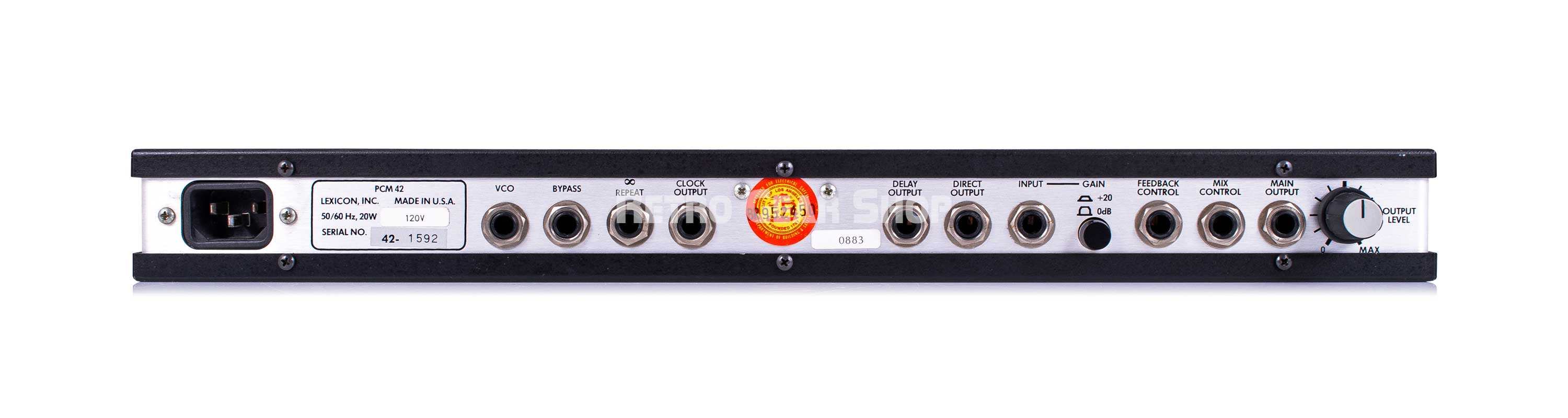 配信機器・PA機器・レコーディング機器 Lexicon PCM 90 Lexicon PCM90 デジタルリバーブ ｜中古レコーディング機材 山陽