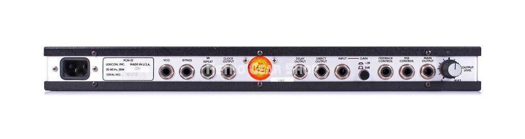 Lexicon PCM 42 Rear