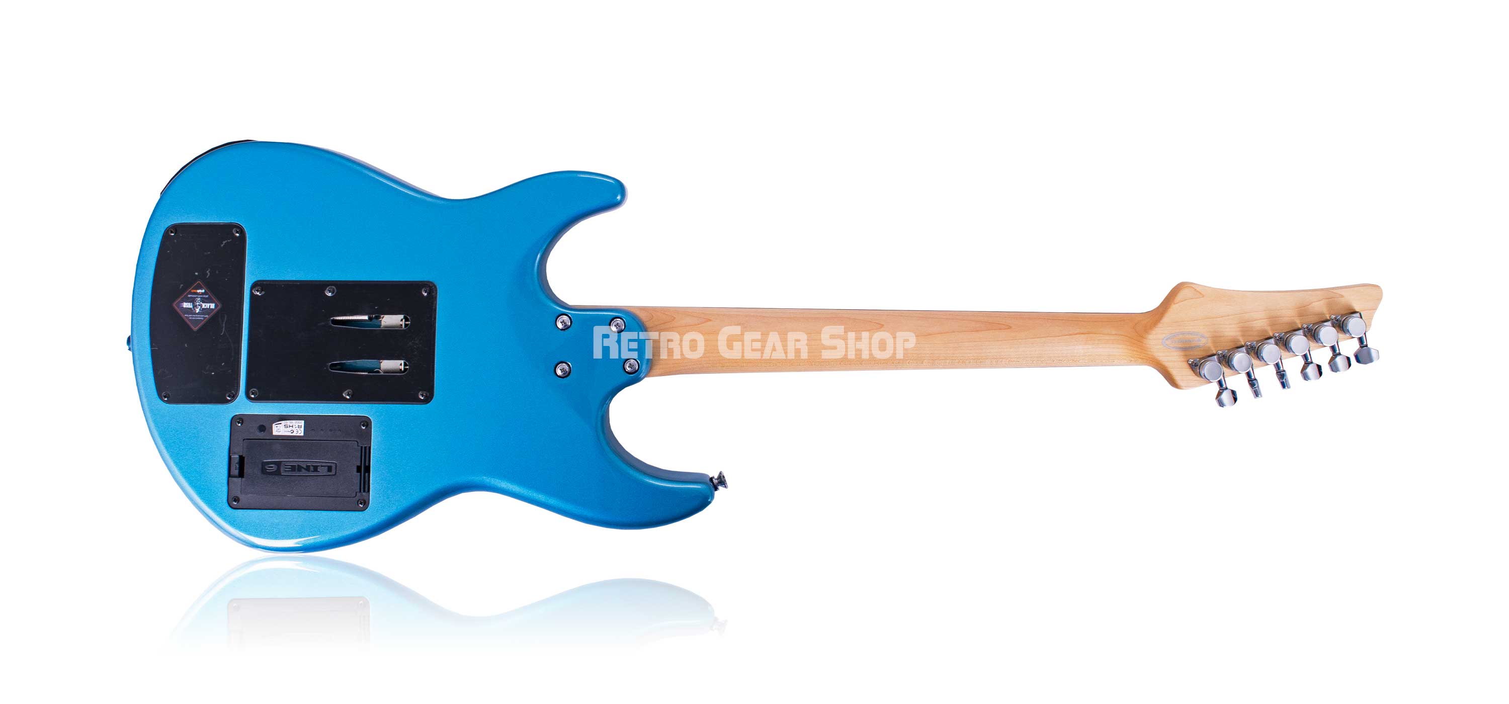 LINE6 VARIAX 600 エレキギター ブルー色 Line 6 Variax 600 - Vintage Blue | Sweetwater