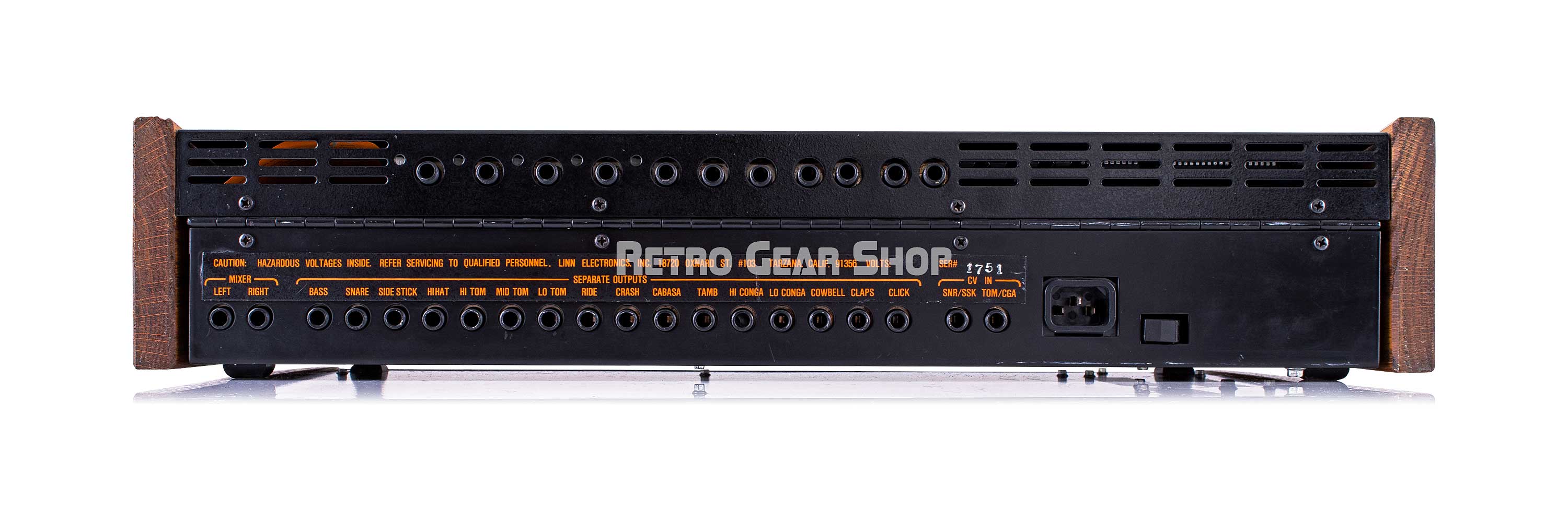 Linn Linndrum LM-2 Analog Drum Machine Original Manual Vintage