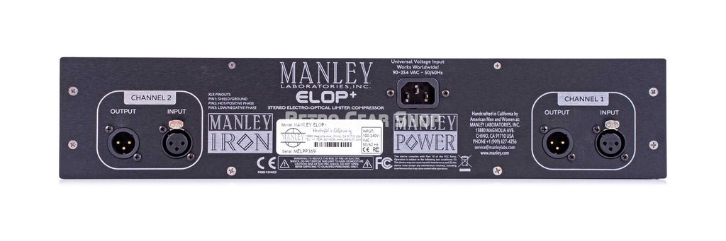 Manley ELOP+ Rear