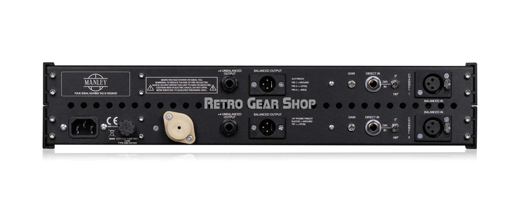 Manley Laboratories Stereo Pultec Rear