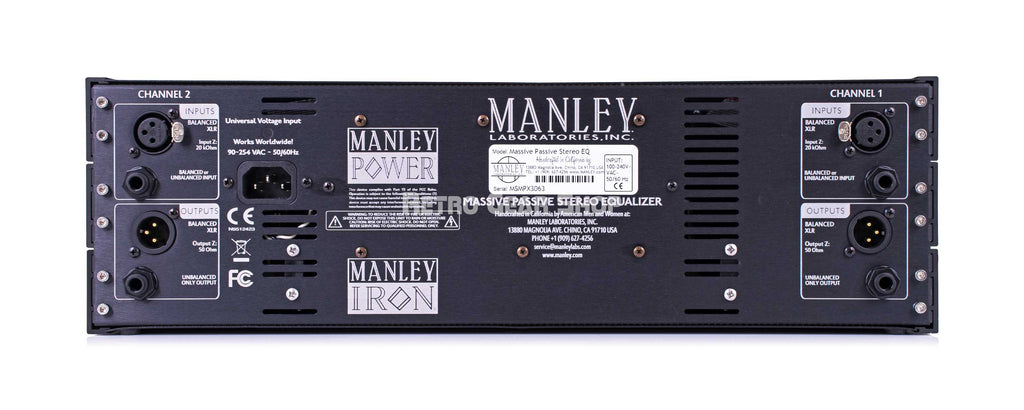 Manley Massive Passive Rear