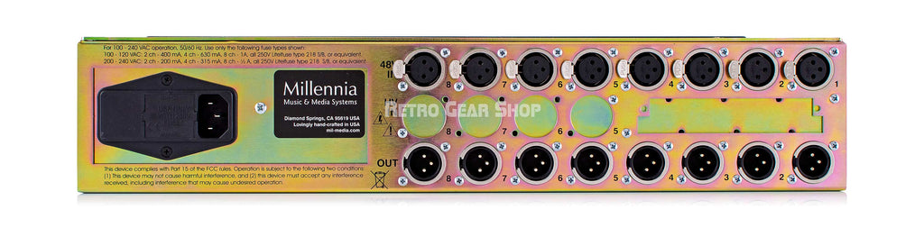 Millennia HV-3D Rear