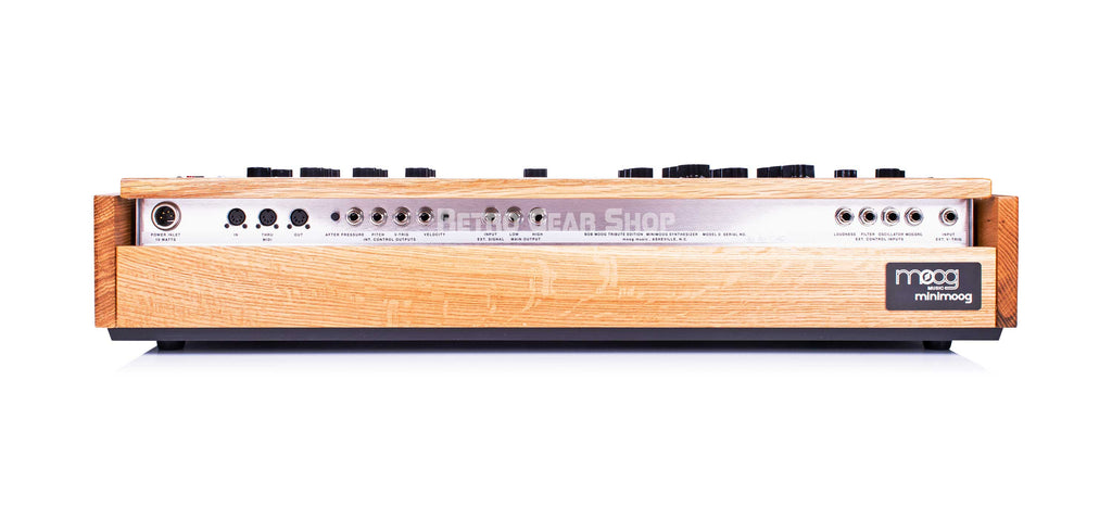 Moog Minimoog Model D Bob Moog Tribute Edition 2026 Rear