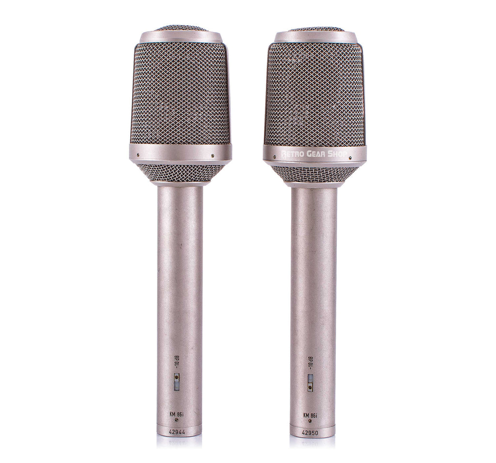 Neumann KM86i Stereo Pair Rear