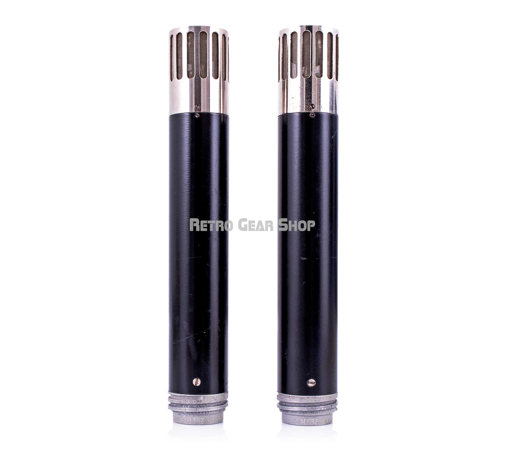 Neumann M582 Pair with M62 Capsules Rear