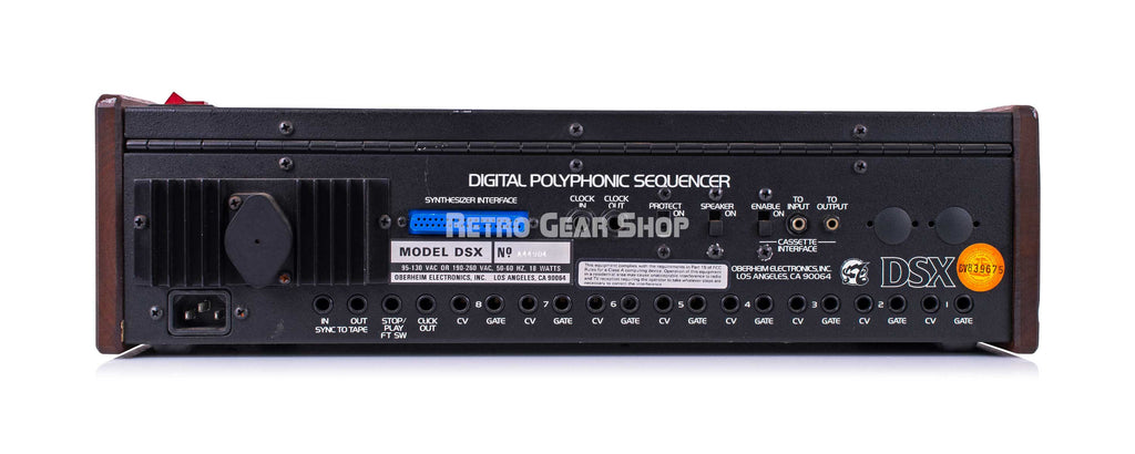 Oberheim DSX Rear
