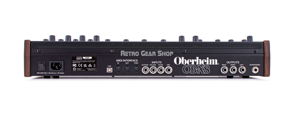 Oberheim OB-X8 Rear