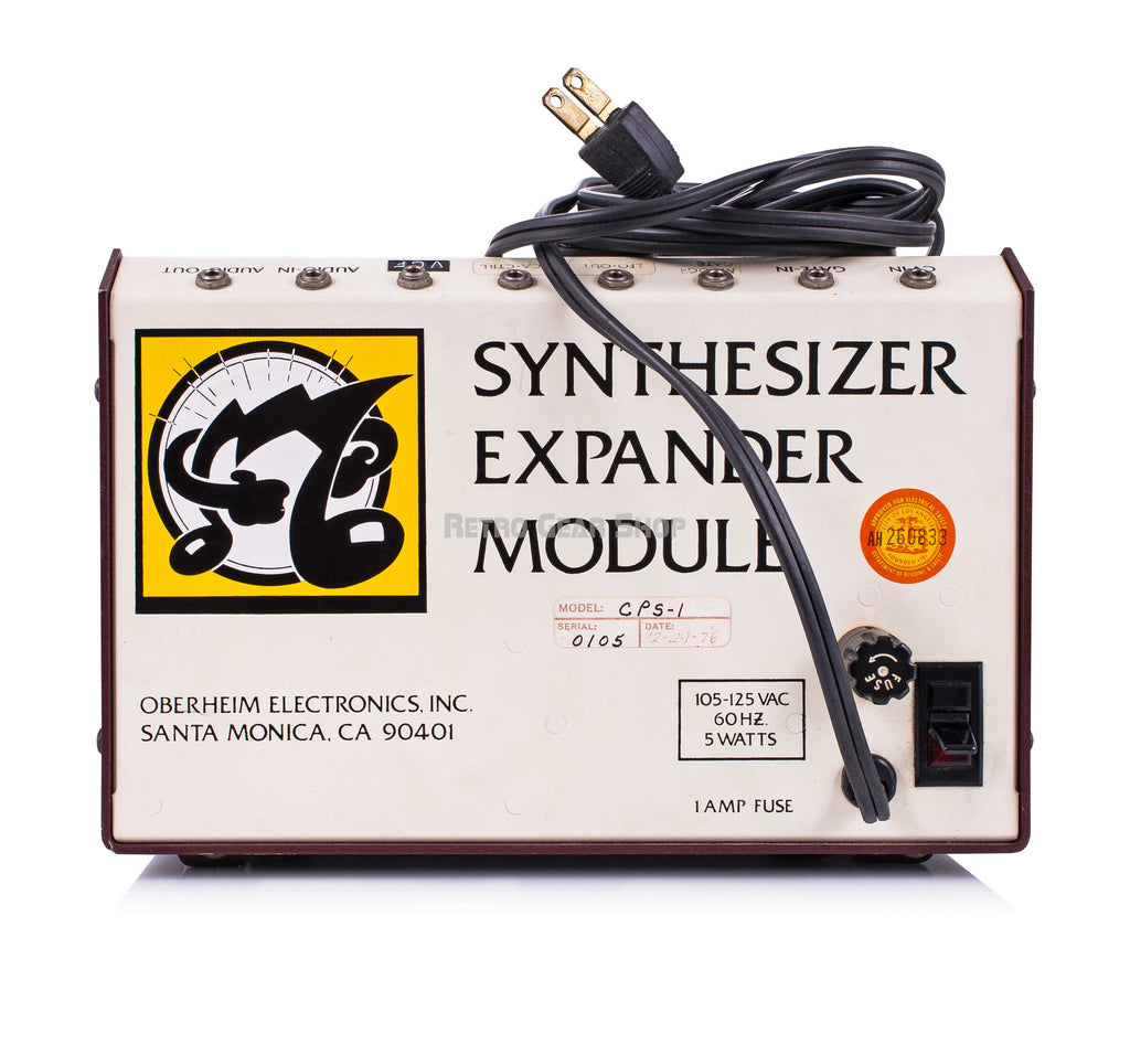 Oberheim Synthesizer Expander Module CPS-1 Rear