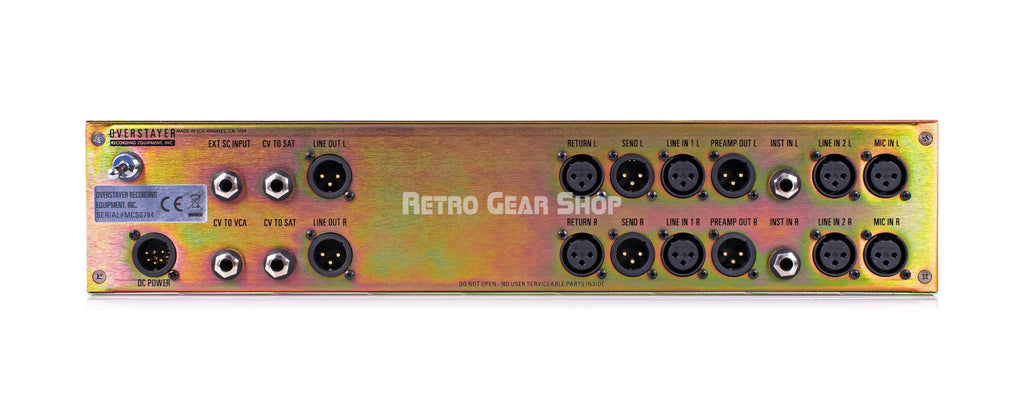 Overstayer Modular Channel Stereo Model 8755DS Rear