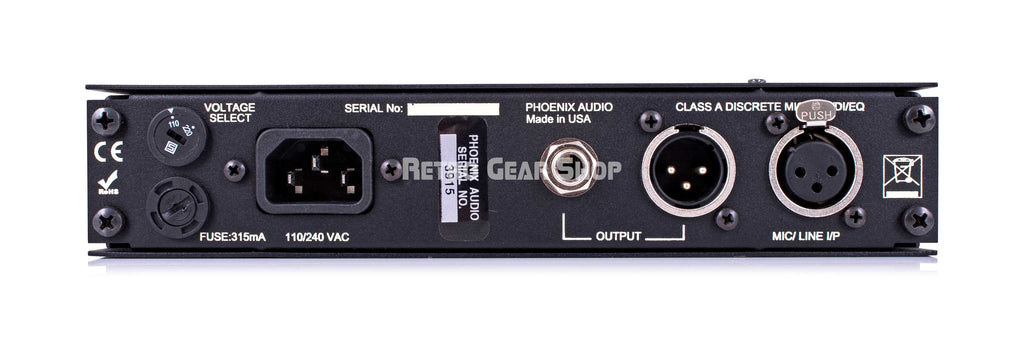 Phoenix Audio DRS-Q4M mk2 Ascent One Rear