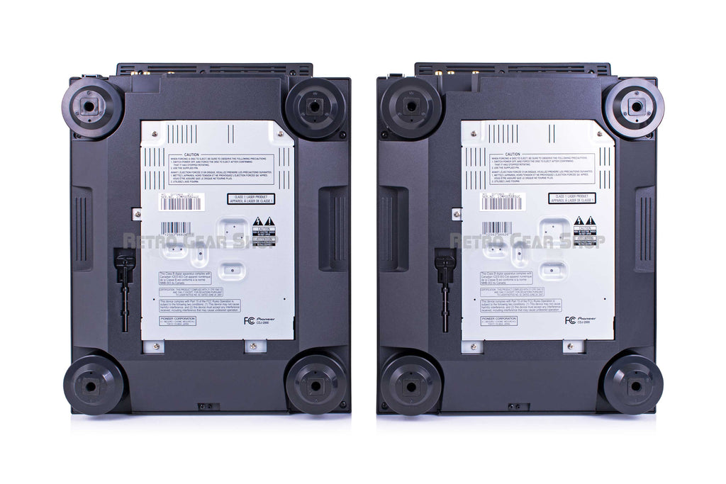 Pioneer CDJ-2000 Pair Bottom