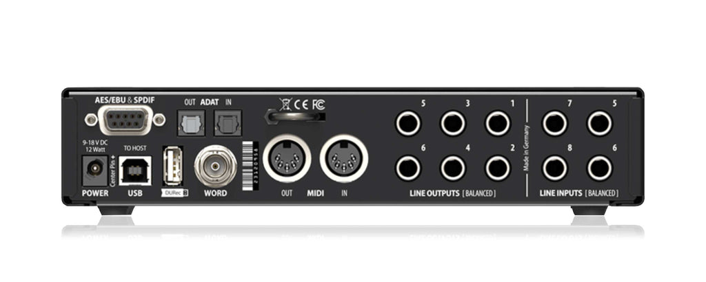 RME Fireface UCX II Rear