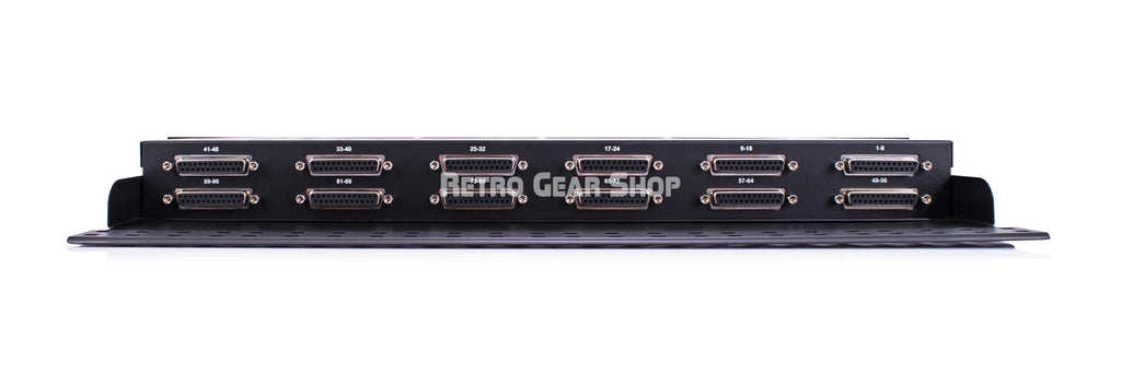 Redco Audio DB25 D-Sub 96 Point TT Patchbay R196-D25PG Rear