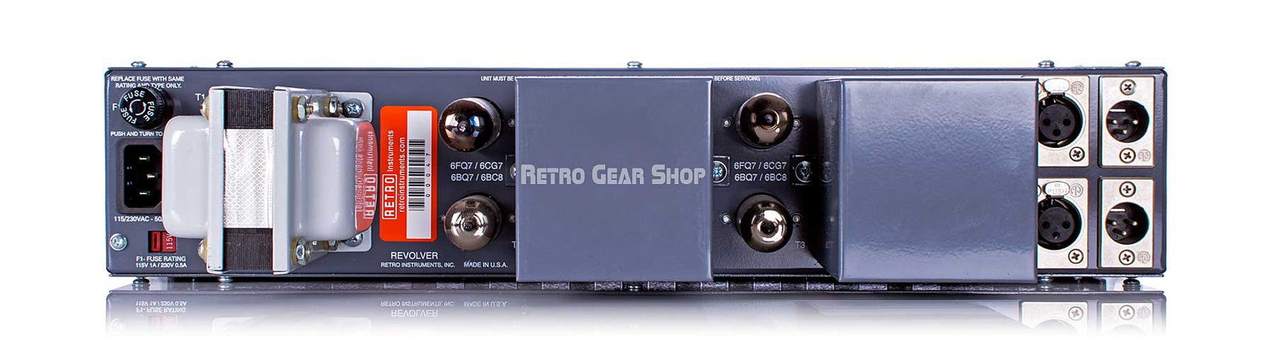 Retro Instruments Revolver Dual Channel Tube Compressor– Retro Gear Shop