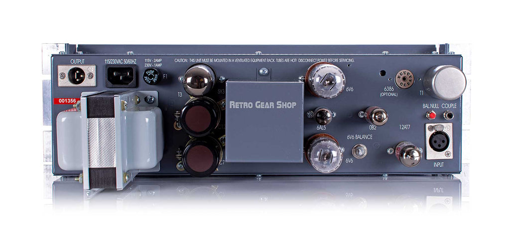 Retro Instruments Sta-Level Tube Compressor Rear