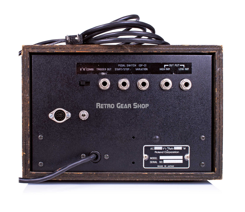 Roland CR-68 Rear
