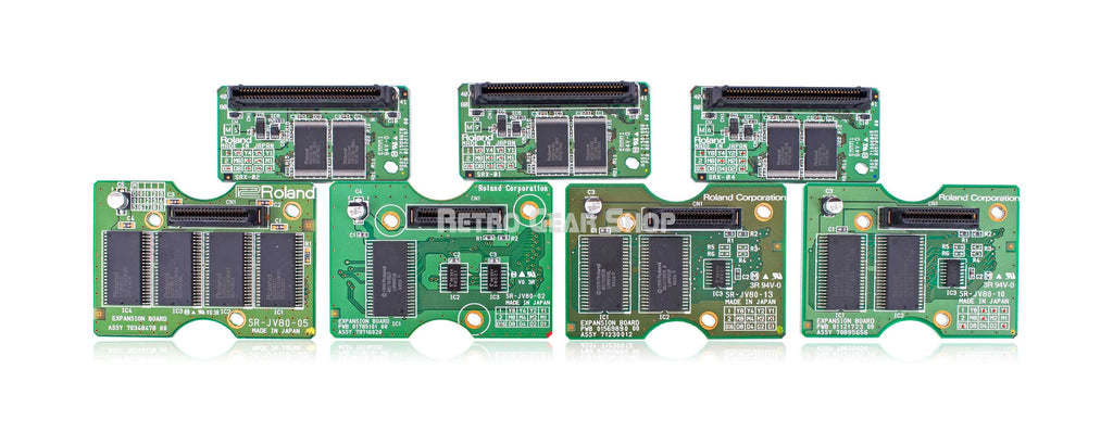 Roland Expansion Board Cards Rear