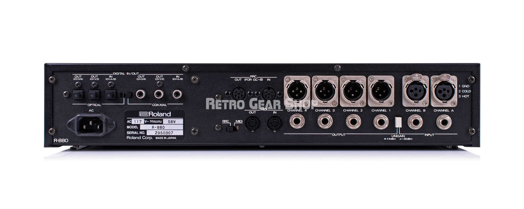 Roland R-880 Vintage Rear