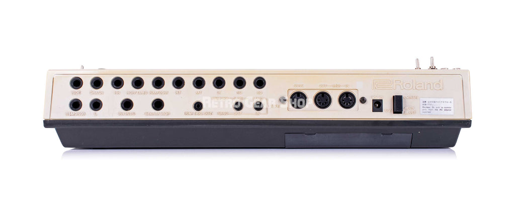 Roland TR-707 Rear