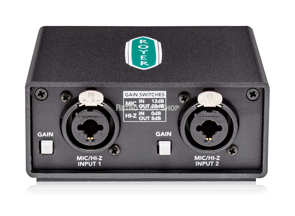 Royer Labs dBooster2 Rear