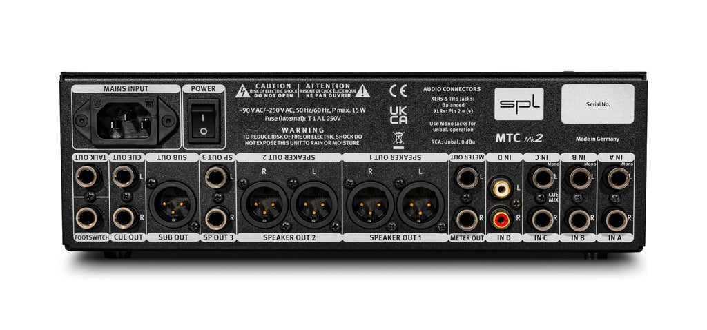 SPL Audio MTC Mk2 Rear