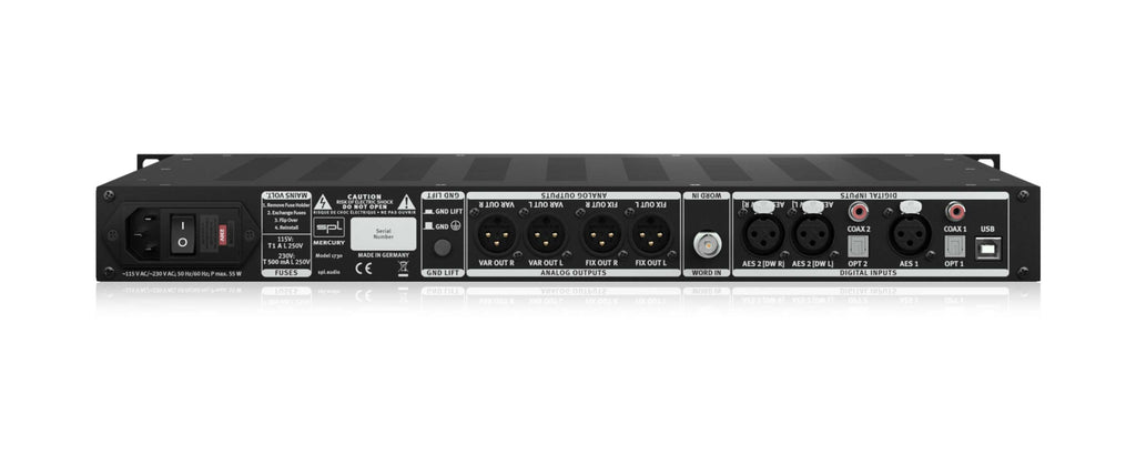 SPL Audio Mercury Rear