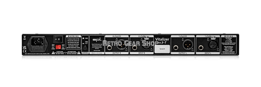 SPL Audio Vitalizer Mk3-T Rear