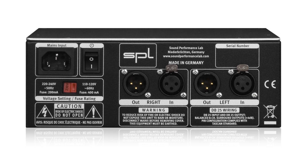SPL Audio Volume 2 Rear