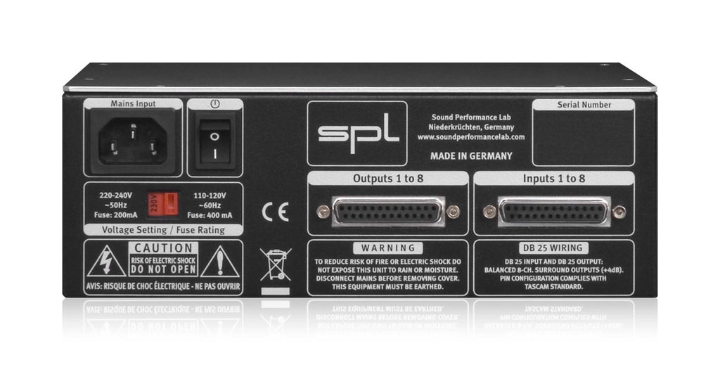 SPL Audio Volume 8 Rear