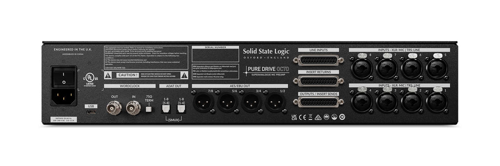 SSL Pure Drive Octo Rear
